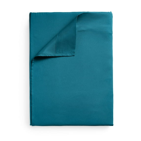 Mellanni Queen Flat Sheet Only, Hotel Luxury Soft Microfiber Top Sheet, 1 Piece, Teal