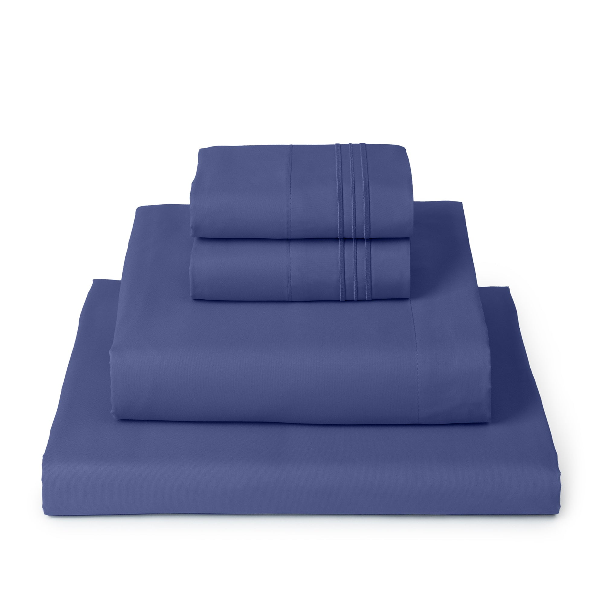 Mellanni 4-Piece Iconic Queen Bedsheet Set - Microfiber, 16