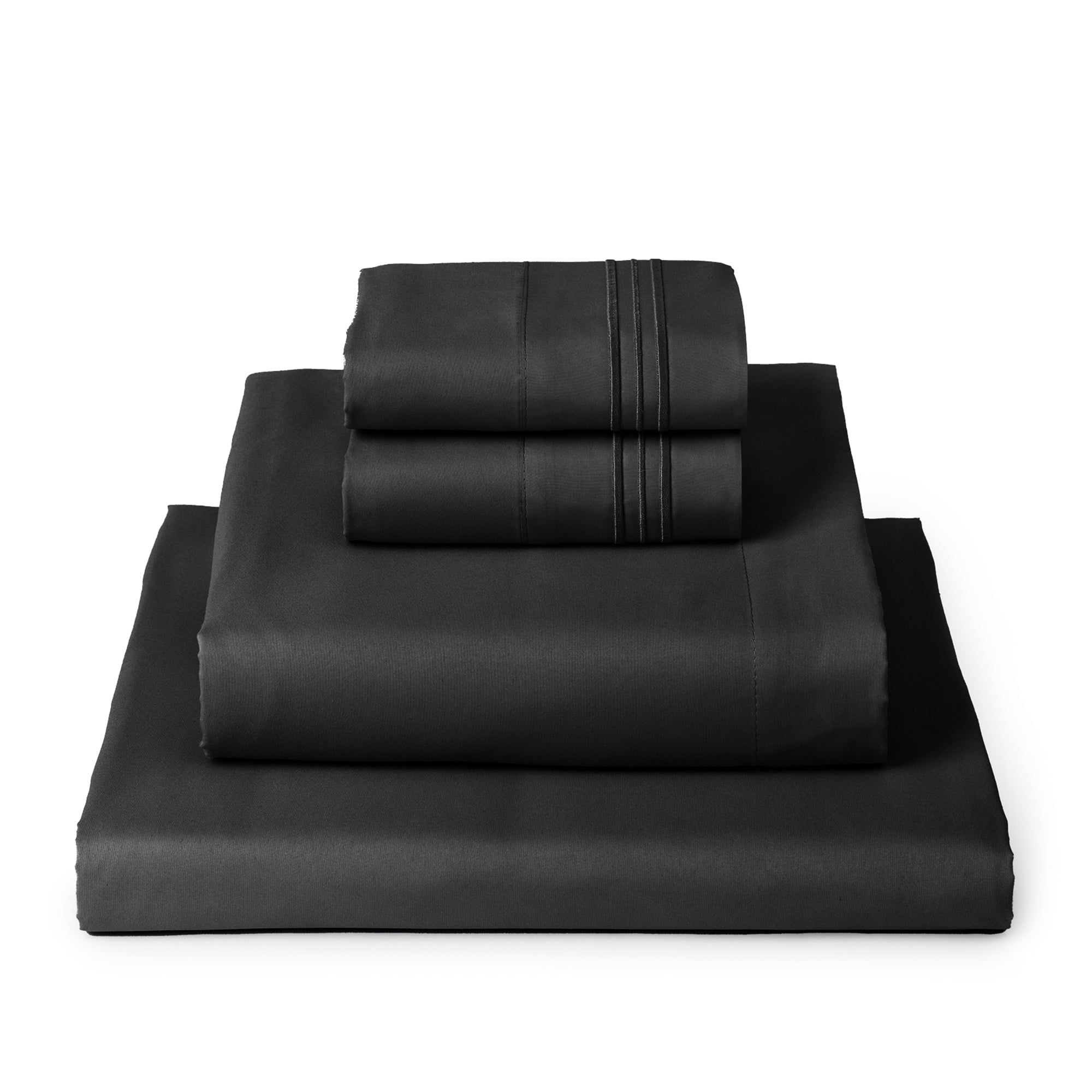 Mellanni 4-Piece Iconic Full Bedsheet Set - Microfiber, 16