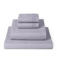 thumbnail image 1 of Mellanni 4-Piece Iconic Full Bedsheet Set - Microfiber, 16" Deep Pocket, Cooling, Wrinkle, Fade, Stain Resistant, Lavender, 1 of 7