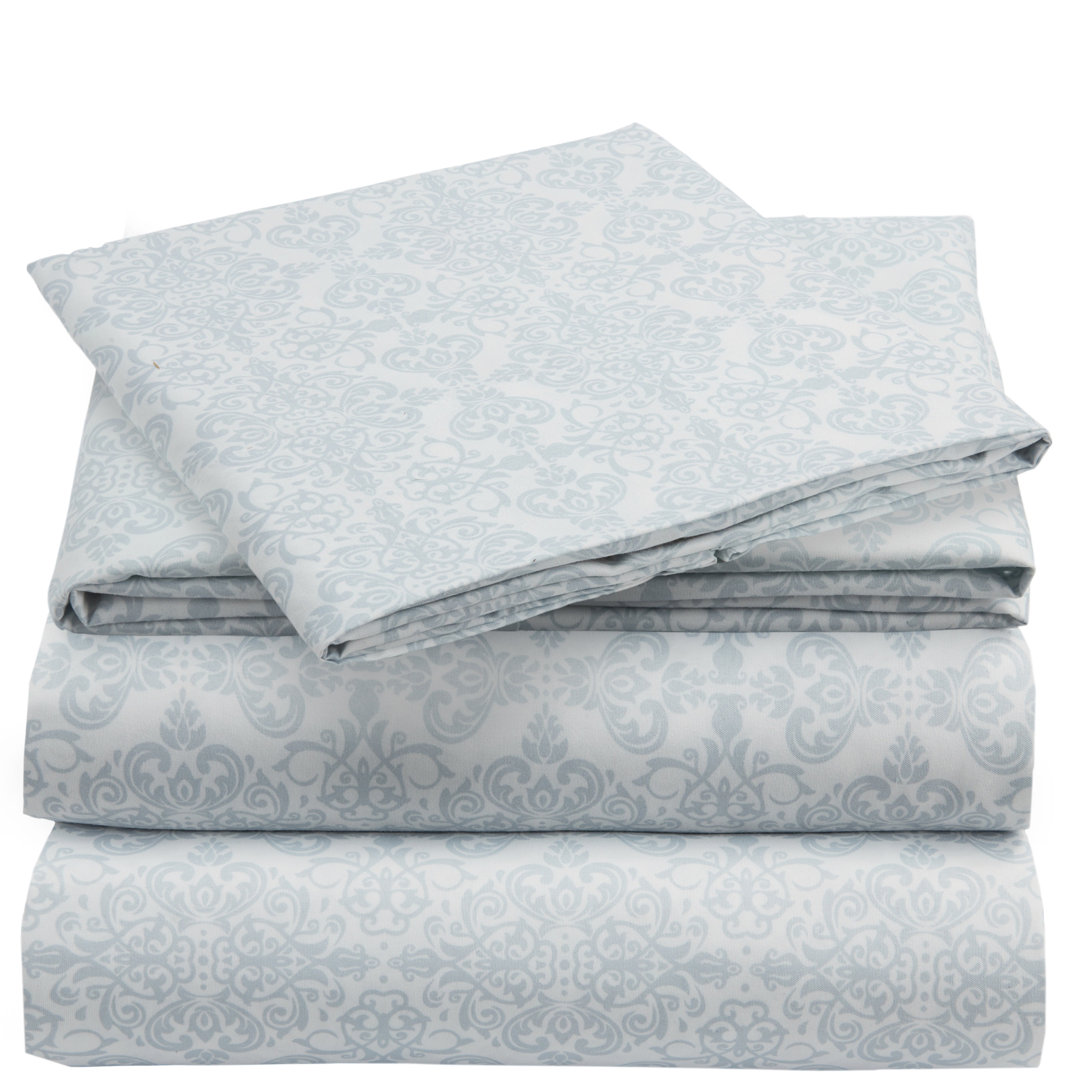 Mellanni 3-Piece Iconic Twin Bedsheet Set - Microfiber, 16