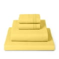 thumbnail image 1 of Mellanni Sheet Set Luxury Brushed Microfiber, Deep Pocket Sheet, 4 Piece California King Yellow, 1 of 7