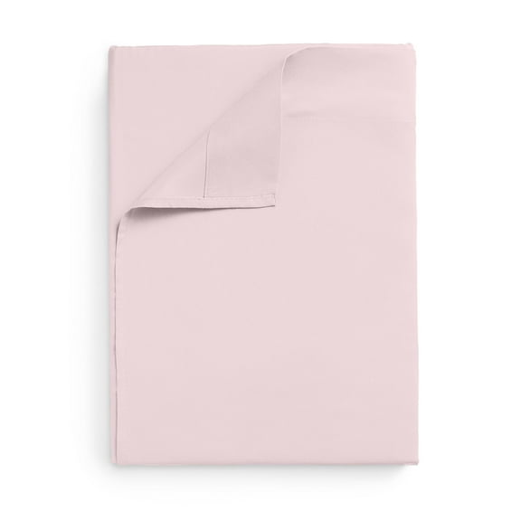 Mellanni Twin Flat Sheet Only, Hotel Luxury Soft Microfiber Top Sheet, 1 Piece, Blush Pink