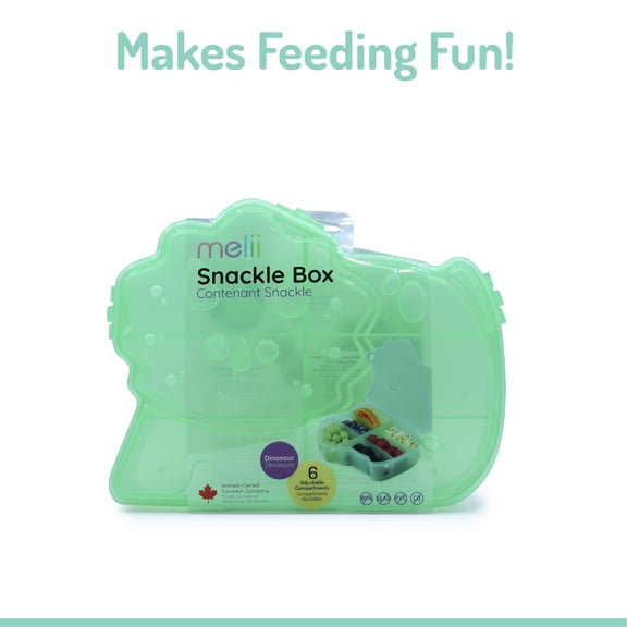 Melli Dinosaur Snackle Food Storage Container