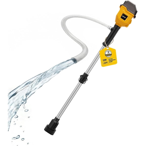 Mellif Cordless Stick Water Transfer Pump Compatible with DeWalt 20V MAX Battery (Tool Only)