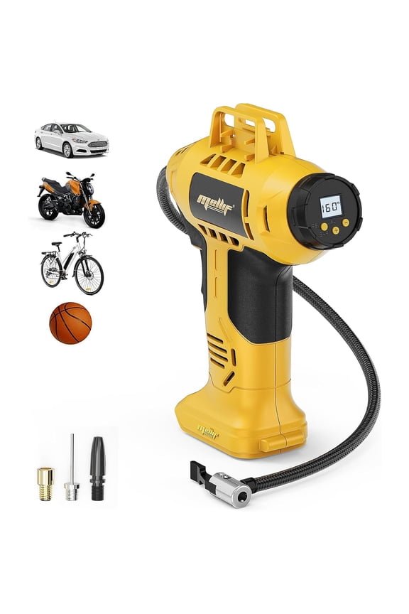 Cordless Tire Inflator Compatible with DeWalt 20V Max Battery(Tool Only)