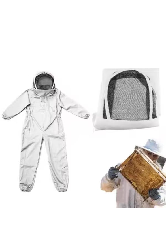 Mellifera Beekeeping Protective Suit Economic FullBody Coverage Breathable Cotton Material For Comfort And Maintain For Collection And Beekeeping Activities