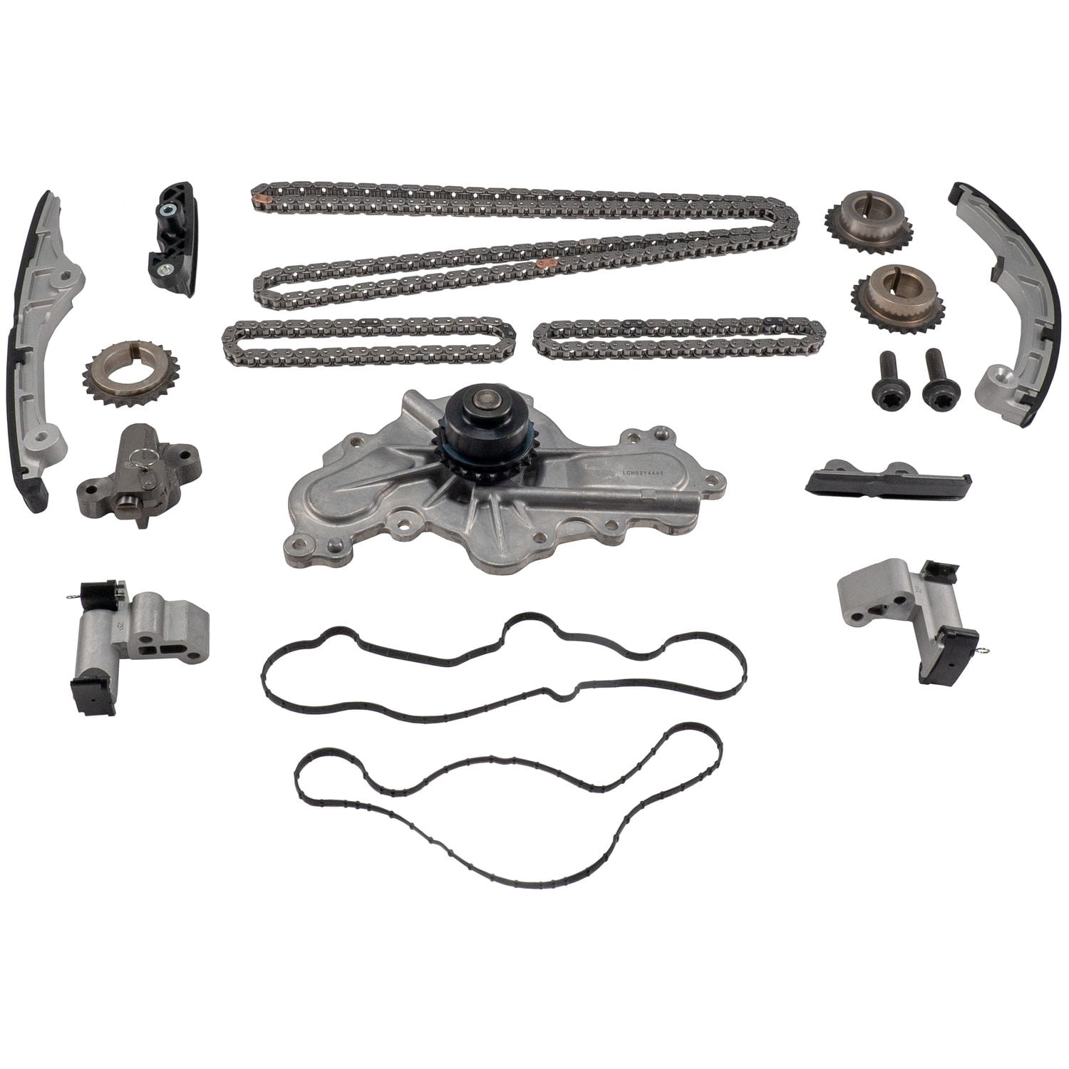 Melling 3-1047SHWP Stock Replacement Engine Timing Chain Kit with Water Pump Fits select: 2007-2010 FORD EDGE, 2008-2010 FORD TAURUS