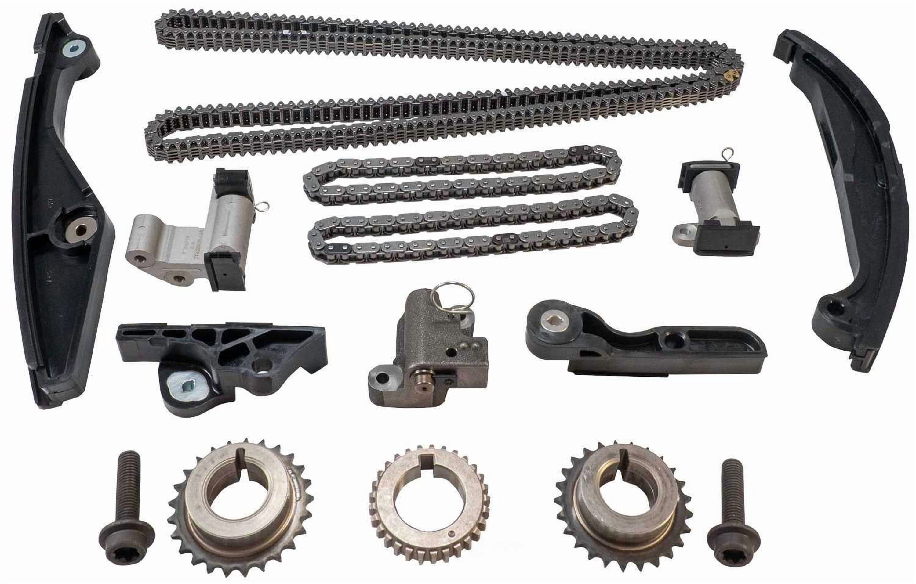 Melling 3-1049SCH Engine Timing Set For Select 11-17 Ford Lincoln Mazda Models Fits select: 2013-2017 FORD EXPLORER, 2011-2016 FORD TAURUS
