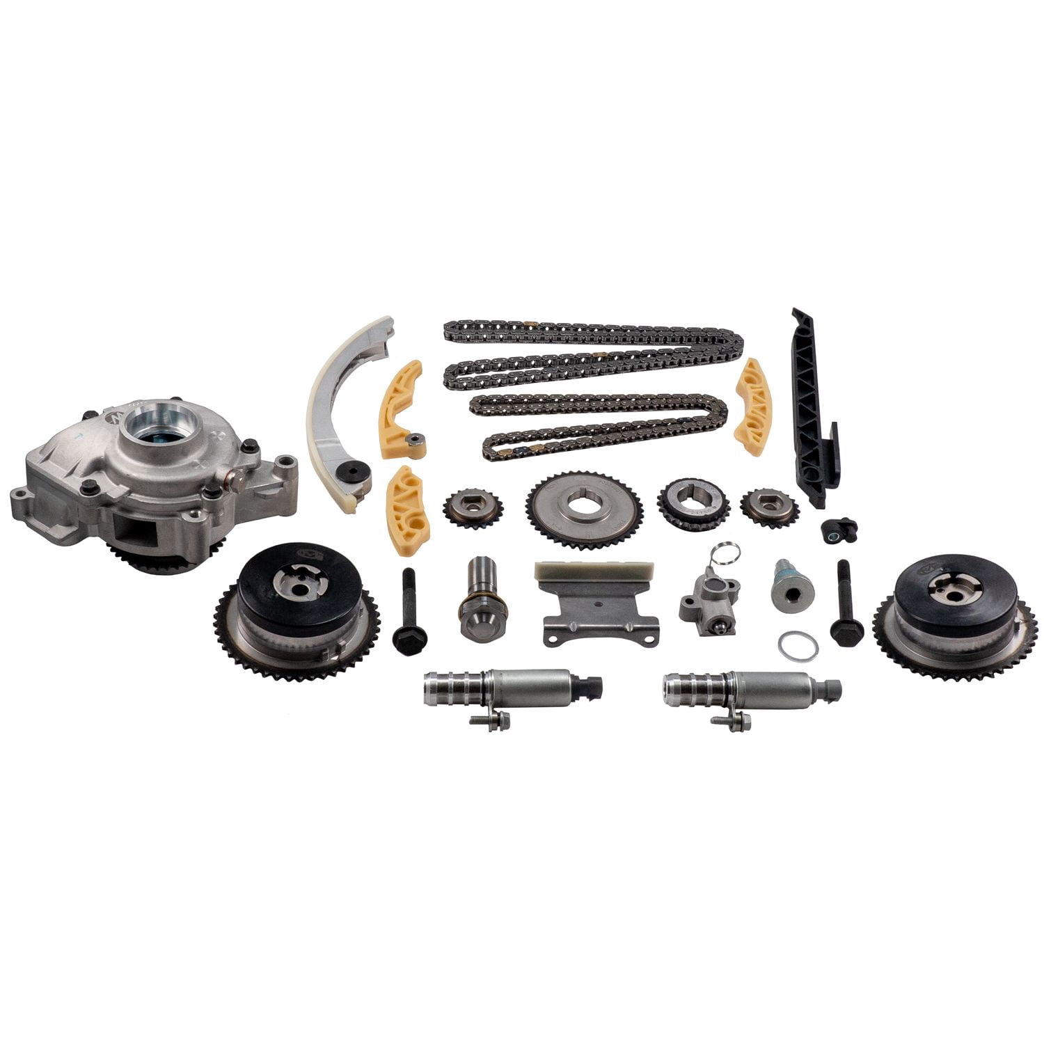 Melling 3-4202SC1K3 Stock Replacement Engine Timing Chain Kit with Water Pump