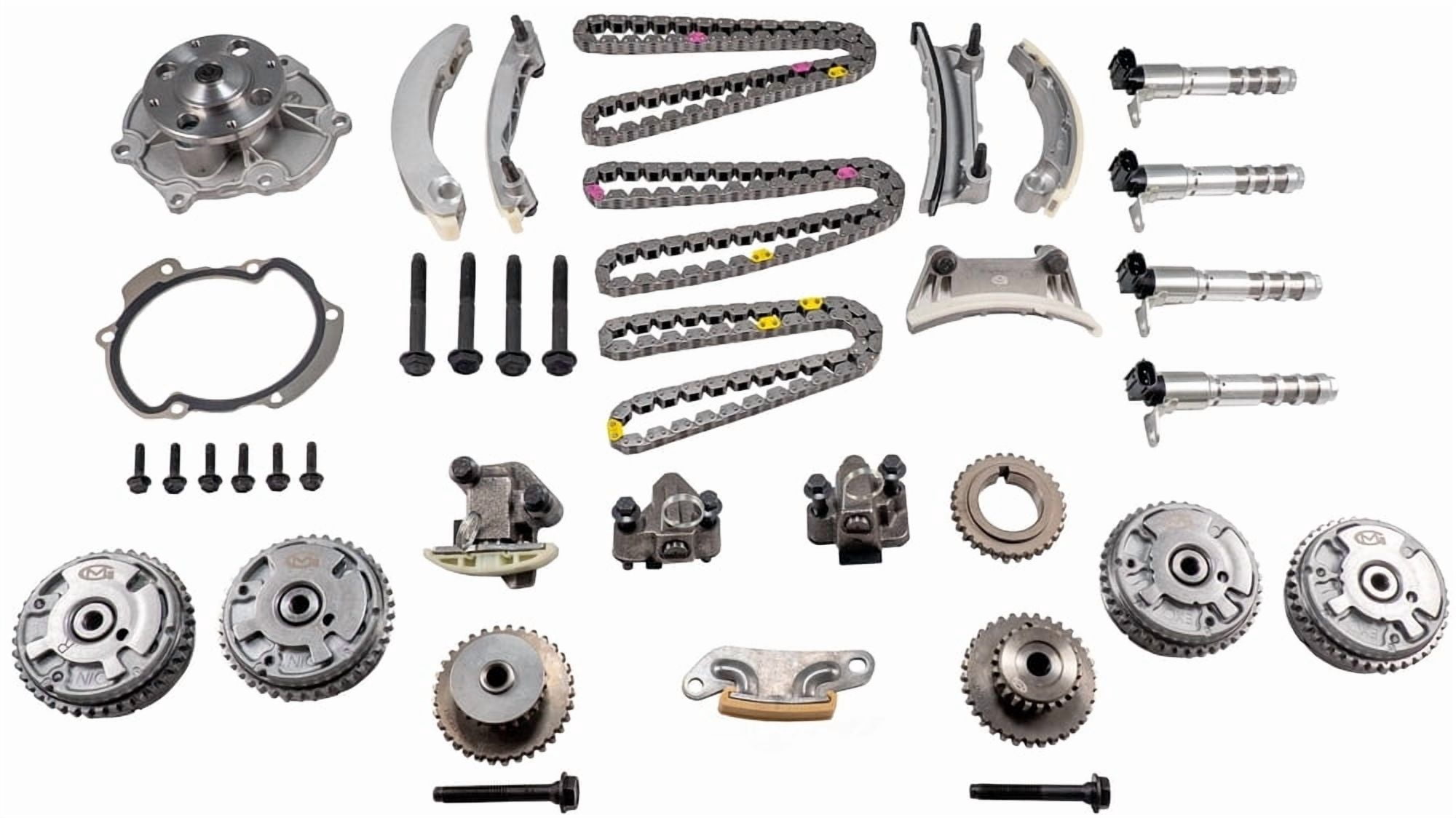 Melling 3-753SK3 Stock Replacement Engine Timing Chain Kit with Water Pump
