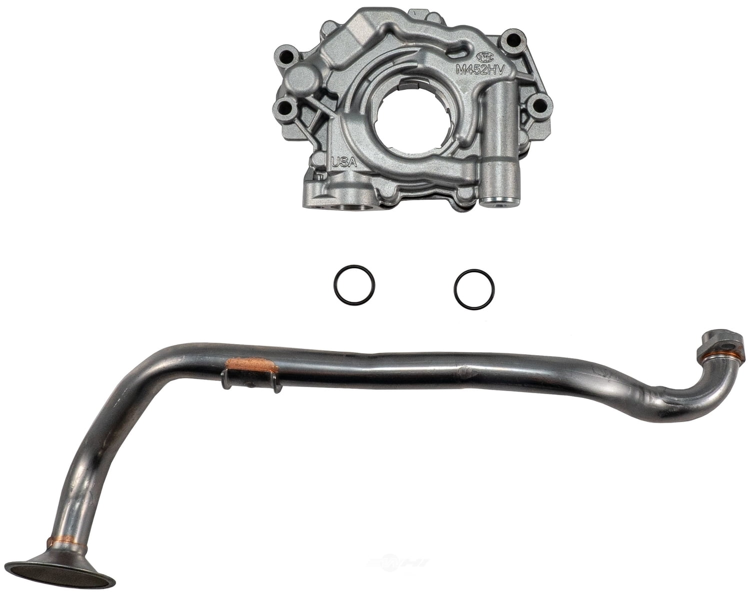 Melling M452HV-388S High Volume Replacement Oil Pump With Screen, Standard Pressure Aluminum Oil