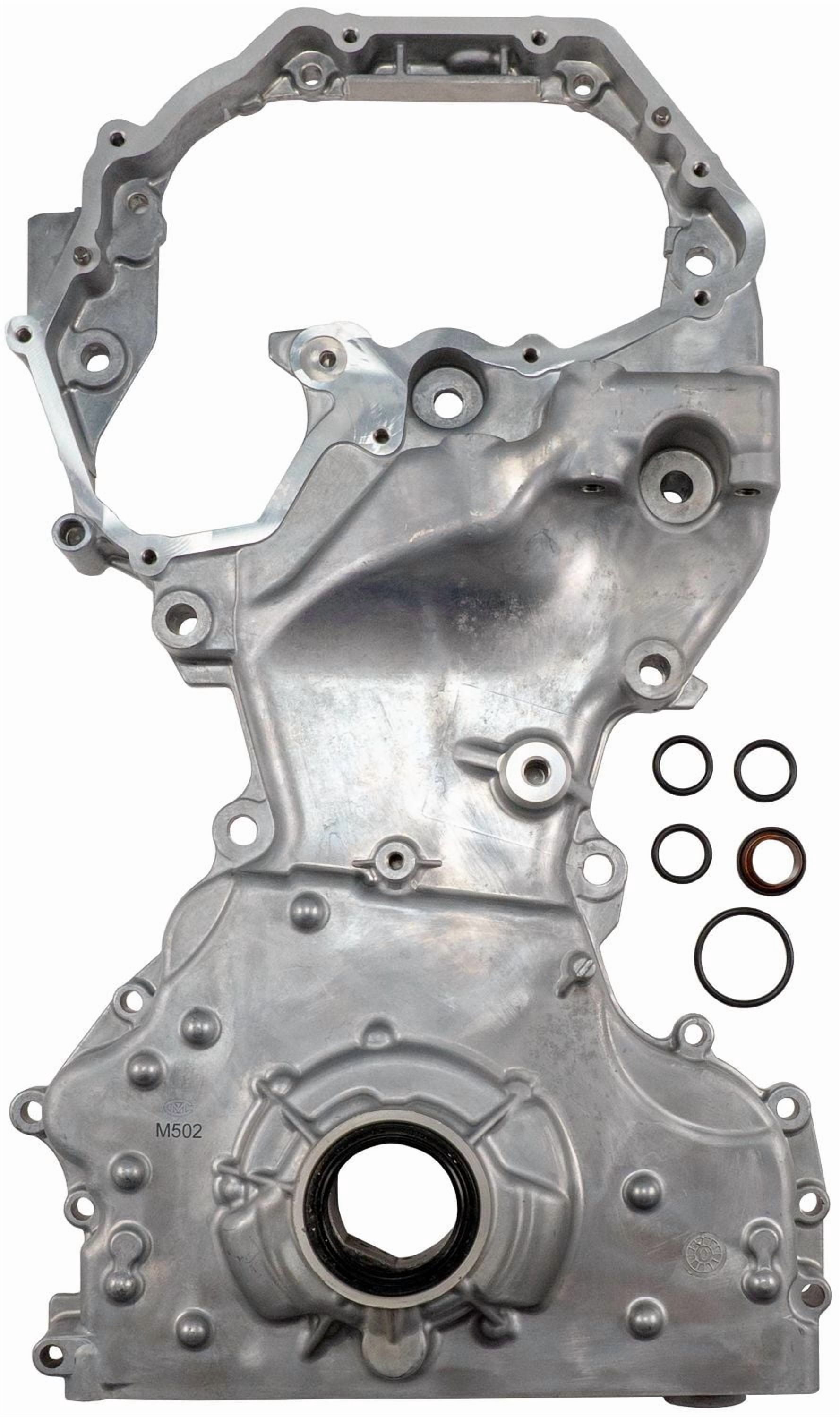Melling M502 Stock Replacement Oil Pump Timing Cover Assembly Fits select: 2008-2013 NISSAN ROGUE, 2014-2015 NISSAN ROGUE SELECT
