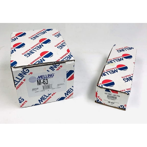 Melling M63 Stock Oil Pump & Drive Shaft compatible replacements for Chrysler Big Block 361 383 400 413 426 440