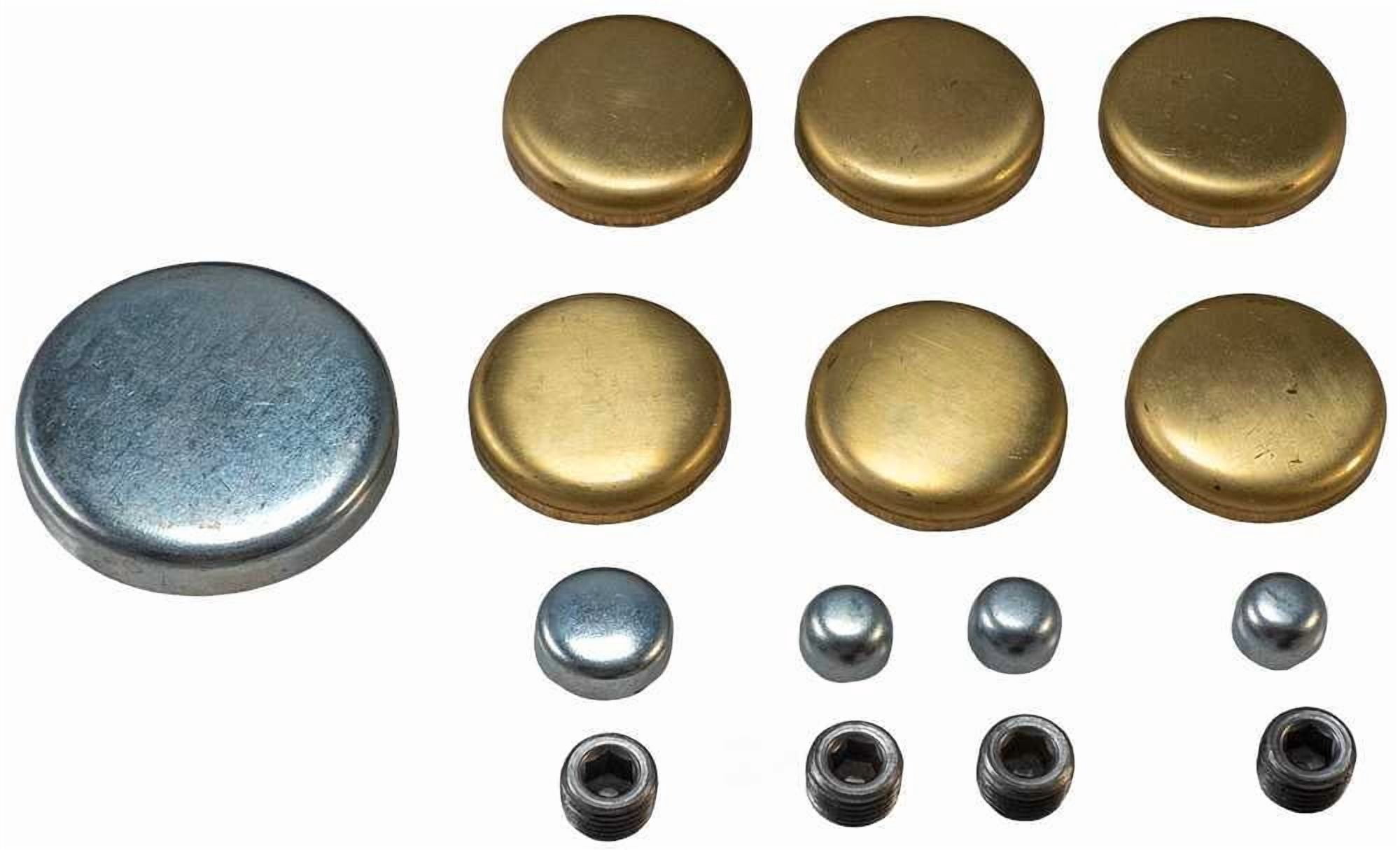 Melling MPE-108BR Stock Replacement Expansion Plug Kit Fits select: 1975-1995 FORD F150, 1966-1973 FORD MUSTANG