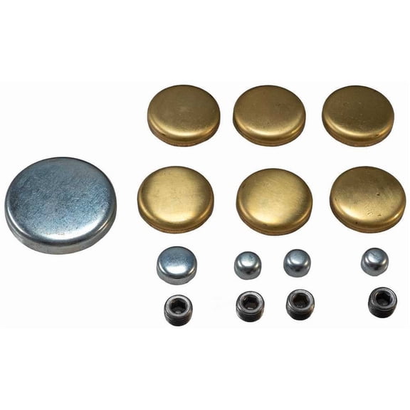 Melling MPE-108BR Stock Replacement Expansion Plug Kit Fits select: 1975-1995 FORD F150, 1966-1973 FORD MUSTANG
