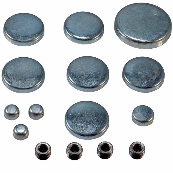 Melling MPE-108R Freeze Plug Kit - Steel Expansion Plug Kit for Engine Repair