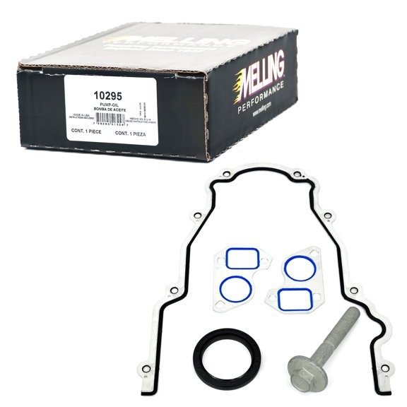 Melling Oil Pump High Pressure 10295 and Gasket Install Kit -Fits Gen III & IV 4.8 5.35.7 6.0 6.2 LS1 LS6 LS2 LS3