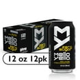 Mello Yello Diet Zero Sugar Citrus Soda Pop, 12 fl oz, 12 Pack Cans