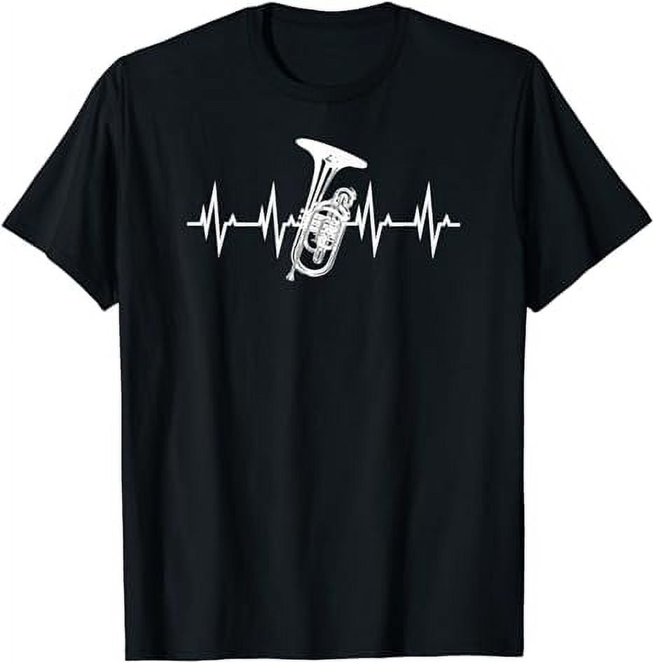 Mellophone Heartbeat Marching Band Shirt Camp Member Section