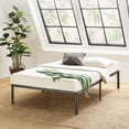 thumbnail image 1 of Best Price Mattress 14" Metal Platform Bed Frame, Heavy-Duty Steel Slats, Black, Twin, 1 of 10