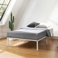 thumbnail image 1 of Best Price Mattress 14" Metal Platform Bed Frame, Heavy-Duty Steel Slats, White, Twin, 1 of 10