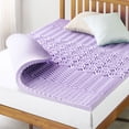 thumbnail image 1 of Best Price Mattress 2" 5-Zone Memory Foam Mattress Topper with Lavender Infusion, Twin, 1 of 10