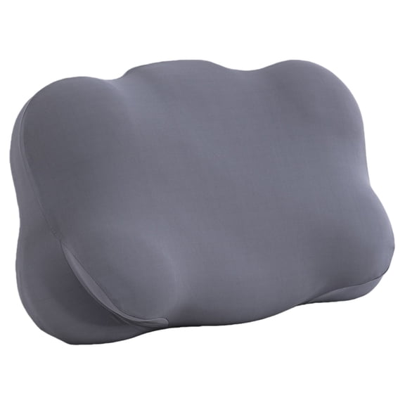 Mellow Cloud Pillow Memory Foam Cervical Neck Support Cloud Pillow for Side Back Stomach Sleepers,Grey