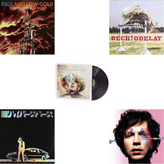 Mellow Gold (180G) & Hyperspace (2020 Deluxe Edition/Holographic Jacket/Booklet) & Morning Phase & Odelay & Sea Change (140G/Gatefold/Dl Card) [LP Vinyl Bundle]