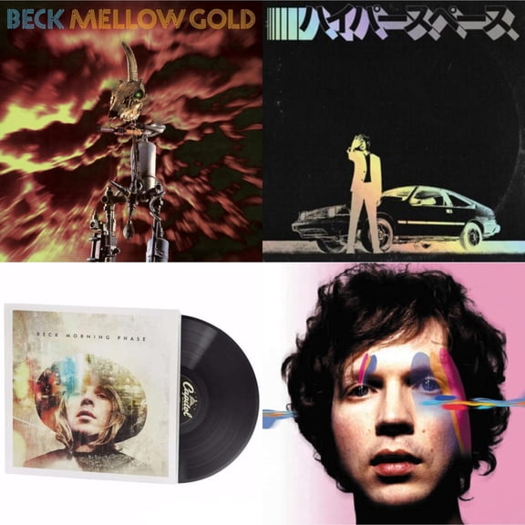 Mellow Gold (180G) & Hyperspace (2020 Deluxe Edition/Holographic Jacket/Booklet) & Morning Phase & Sea Change (140G/Gatefold/Dl Card) [LP Vinyl Bundle]