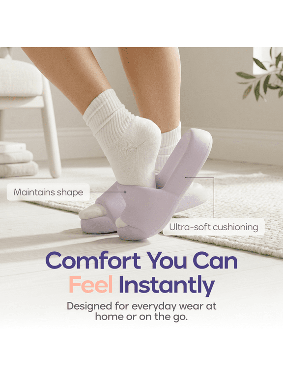 Lilac MellowSoft Dream Slides Medium