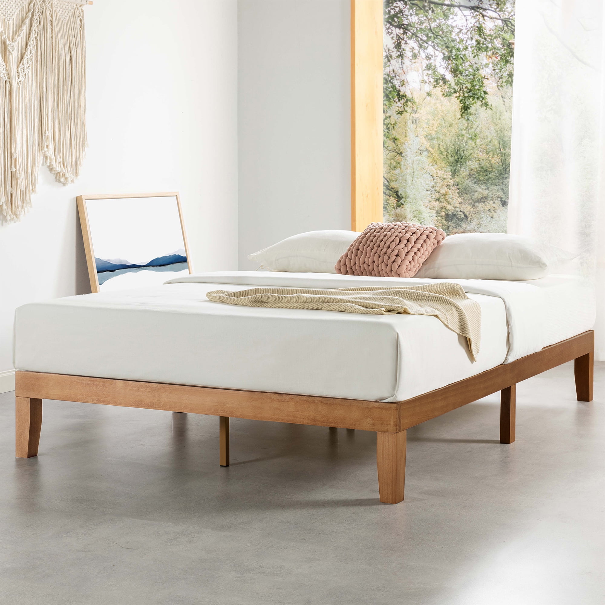 California king size platform bed frame discount