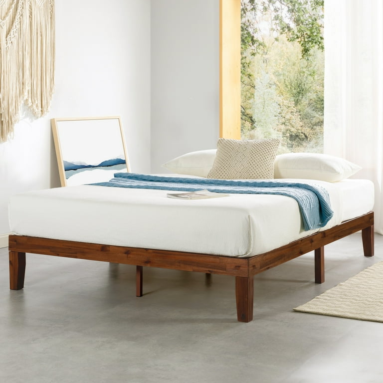 Walmart wood sale platform bed