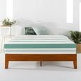 thumbnail image 1 of Best Price Mattress Naturalista Grand 12 Inch Solid Wood Platform Bed with Wooden Slats, King, Cherry, 1 of 8