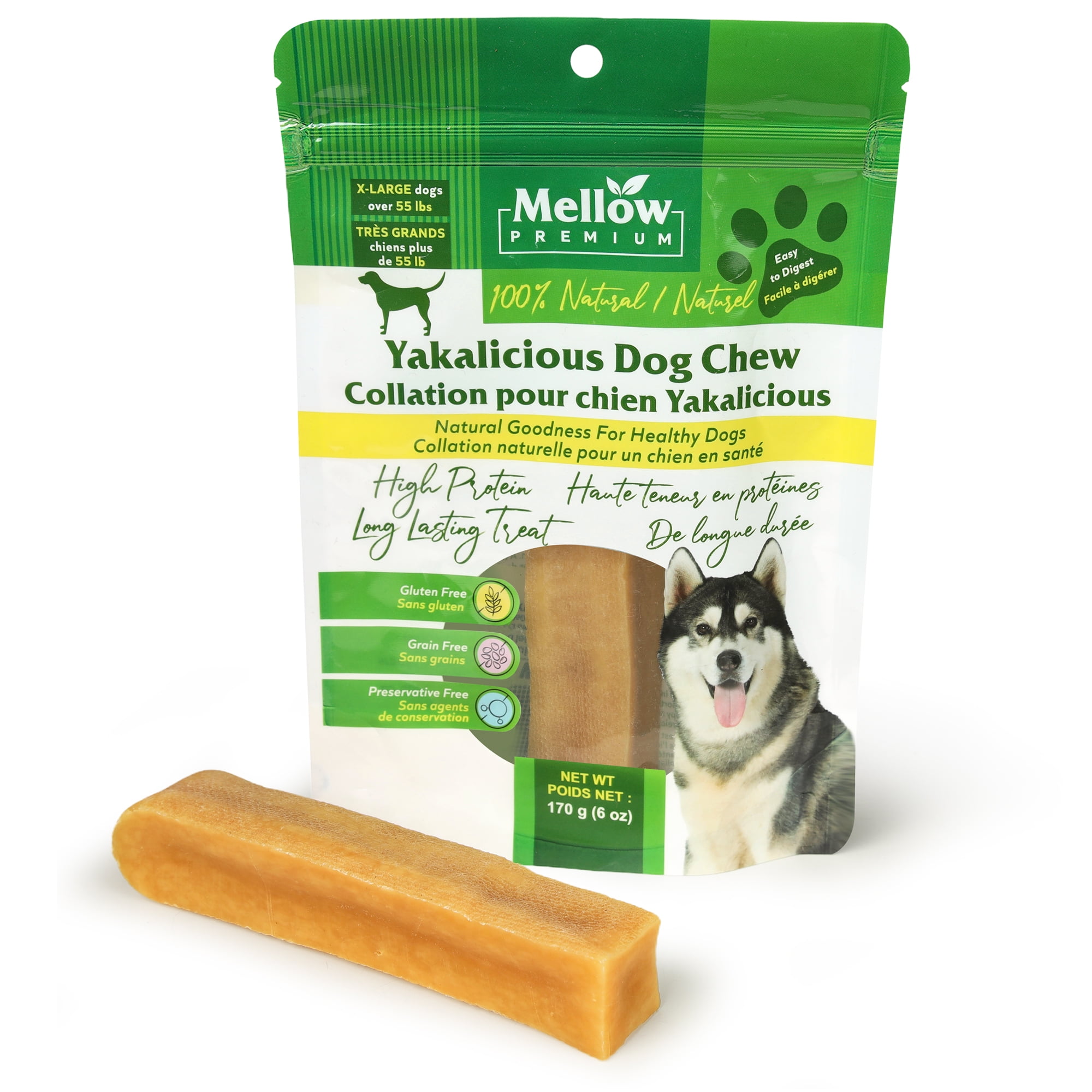 Mellow Premium Yak Cheese Dog Chew Himalayan Dog Chew Yak Milk Dog