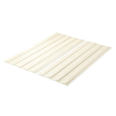 Mellow Wood Bed Slat Board with Fabric Cover, Vertical Mattress Support for Bed Frames, Box Spring or Bed Slat Replacement,Full