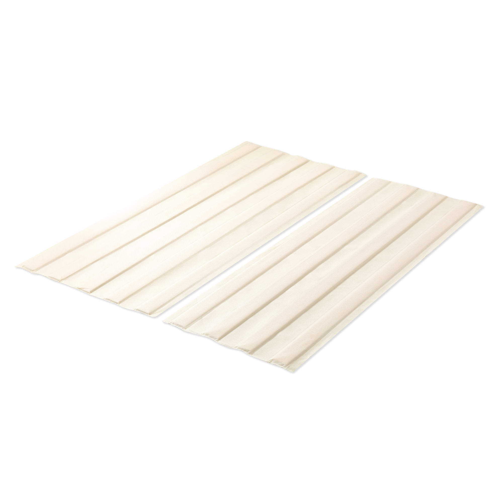 Mellow Wood Bed Slat Board with Fabric Cover, Vertical Mattress Support