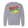 thumbnail image 1 of Mellow Yellow 80s Retro Enjoy Drink Vintage Style Sweatshirt, 1 of 3