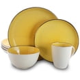 thumbnail image 1 of Mellow-Yellow Dinnerware Set - 16 Piece, 1 of 1