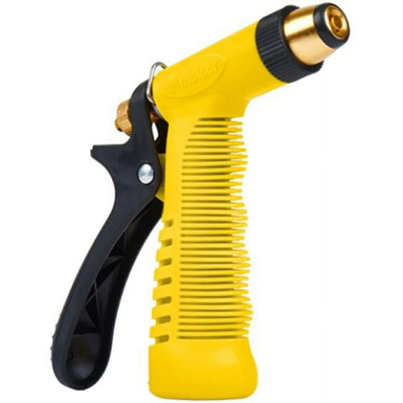 Melnor 15588 High Visibility Adjustable No-Slip Nozzle, Yellow