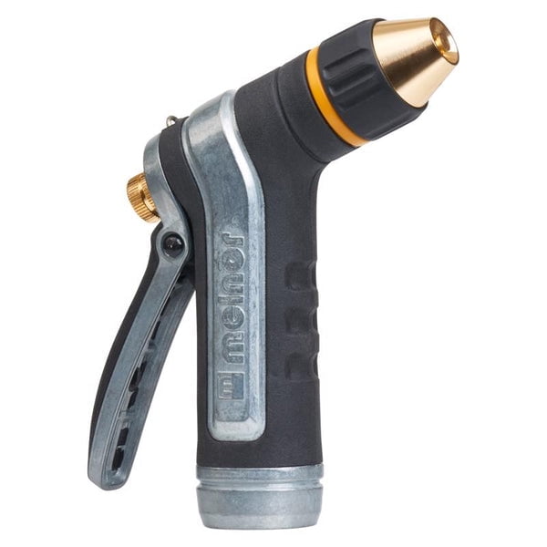 Melnor 2 Pattern Adjustable Jet Stream Metal Heavy-Duty Hose Nozzle Melnor 2 Pattern Adjustable Jet Stream Metal Heavy-Duty Hose Nozzle