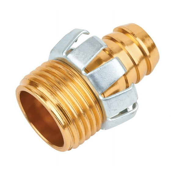 Melnor 1/2 in. Metal Threaded Male Clinch Coupling