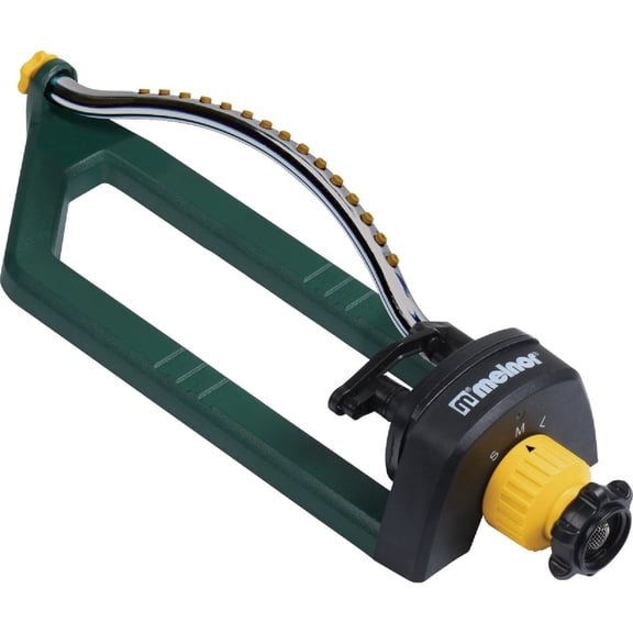 Melnor Oscillating Sprinkler EasyGrow - 3000 Sq Ft Coverage - Multicolor