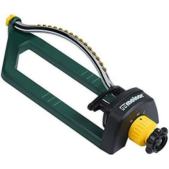 Melnor Oscillating Sprinkler EasyGrow - 3000 Sq Ft Coverage - Multicolor