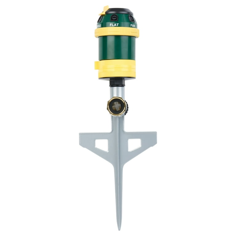 Melnor 6-Pattern Rotary Sprinkler with Step Spike - Walmart.com