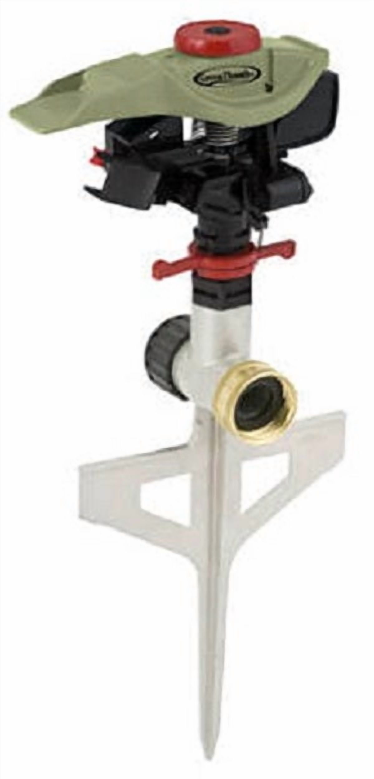 Melnor 9539GTDI Polymer Impulse Sprinkler With Metal Spike - Quantity of 6