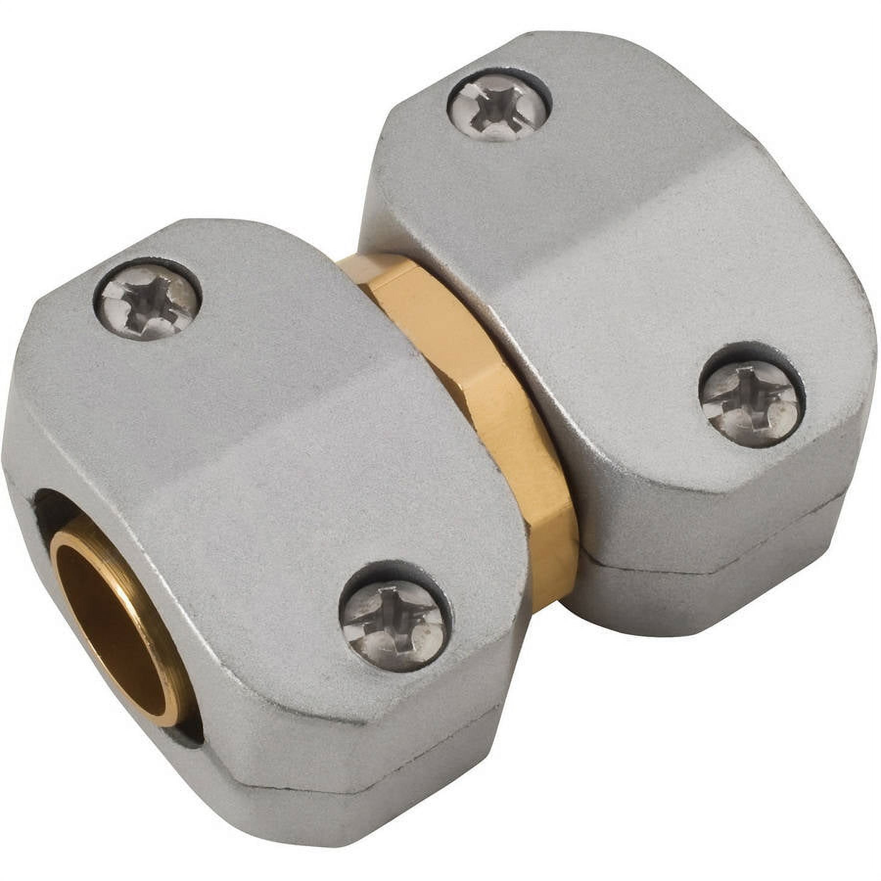 Melnor Heavy-Duty All-Metal Inline Hose Repair for 5/8-3/4" Hoses ...