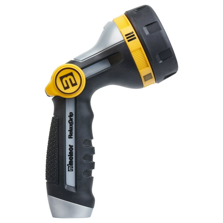 Melnor RelaxGrip 2 Pattern Adjustable Metal Hose Nozzle Melnor RelaxGrip 2 Pattern Adjustable Metal Hose Nozzle