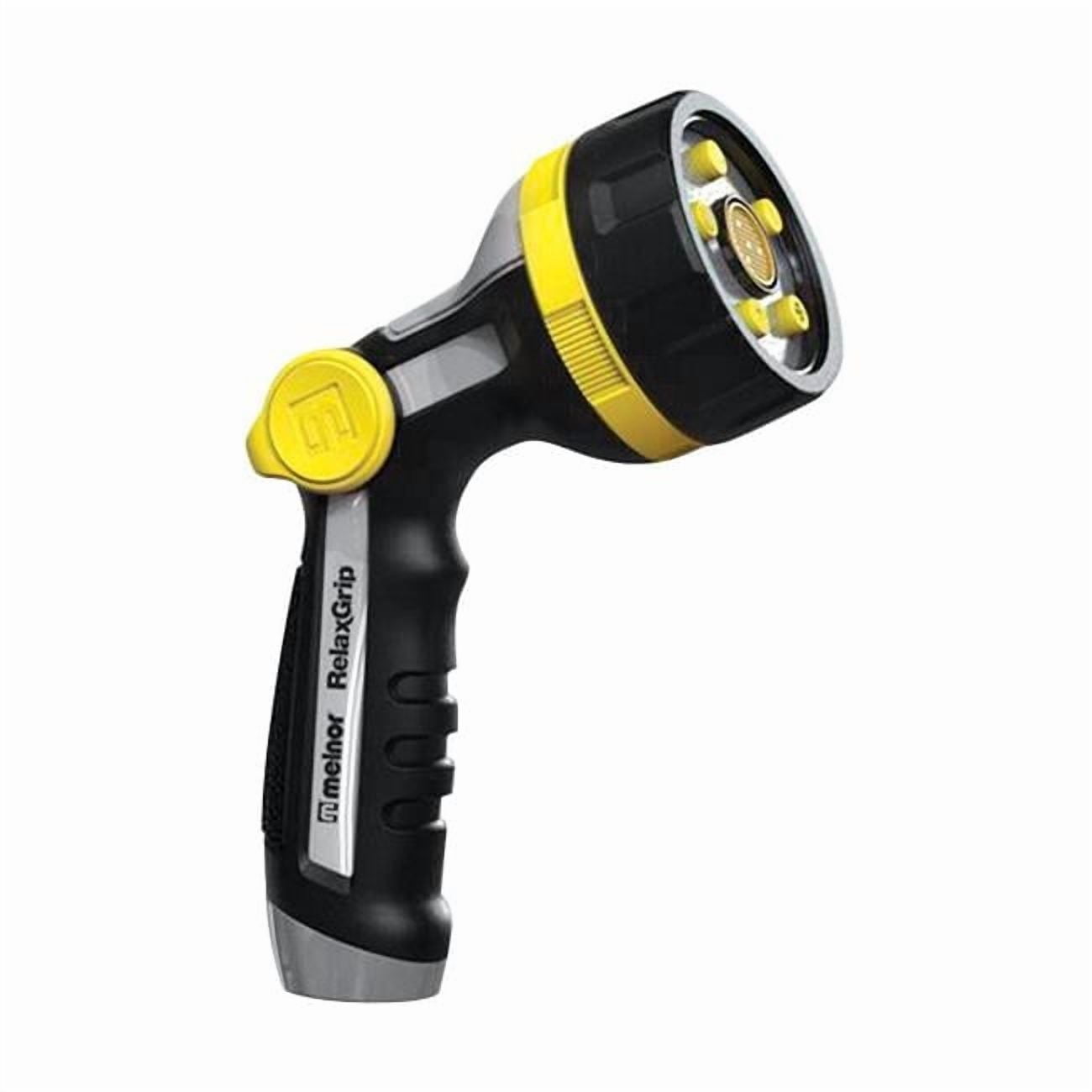 Melnor  RelaxGrip 5 Pattern Adjustable Metal Hose Nozzle