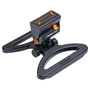 Melnor 4060-4 MiniMax Turbo Oscillating Sprinkler, 4000 sq. ft. - Black, Orange